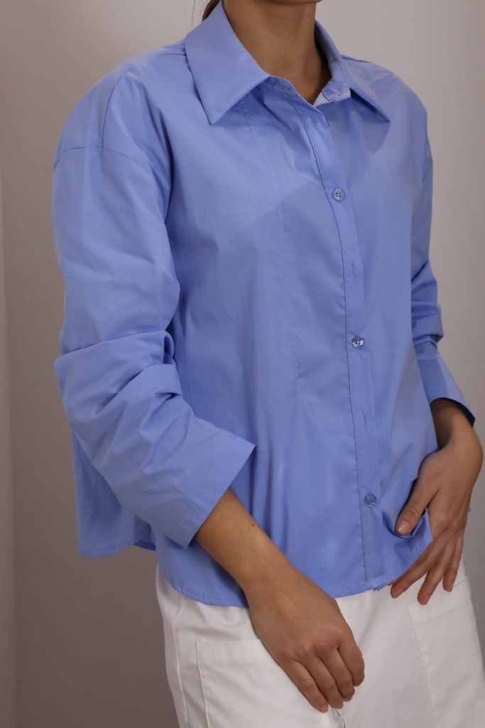Camisa FELIPA Celeste