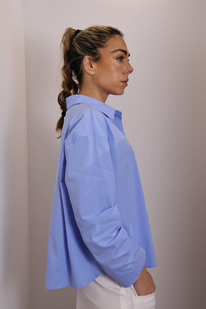 Camisa FELIPA Celeste