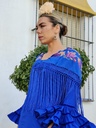 Traje FLAMENCA Azul