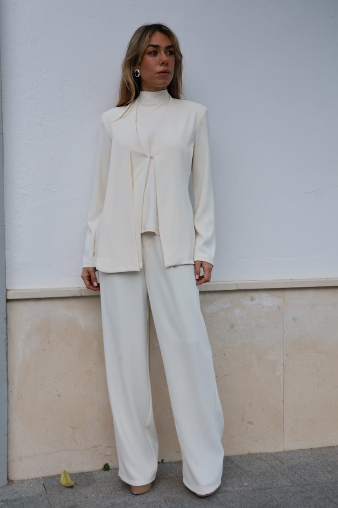 Chaqueta CHARLOTTE Marfil