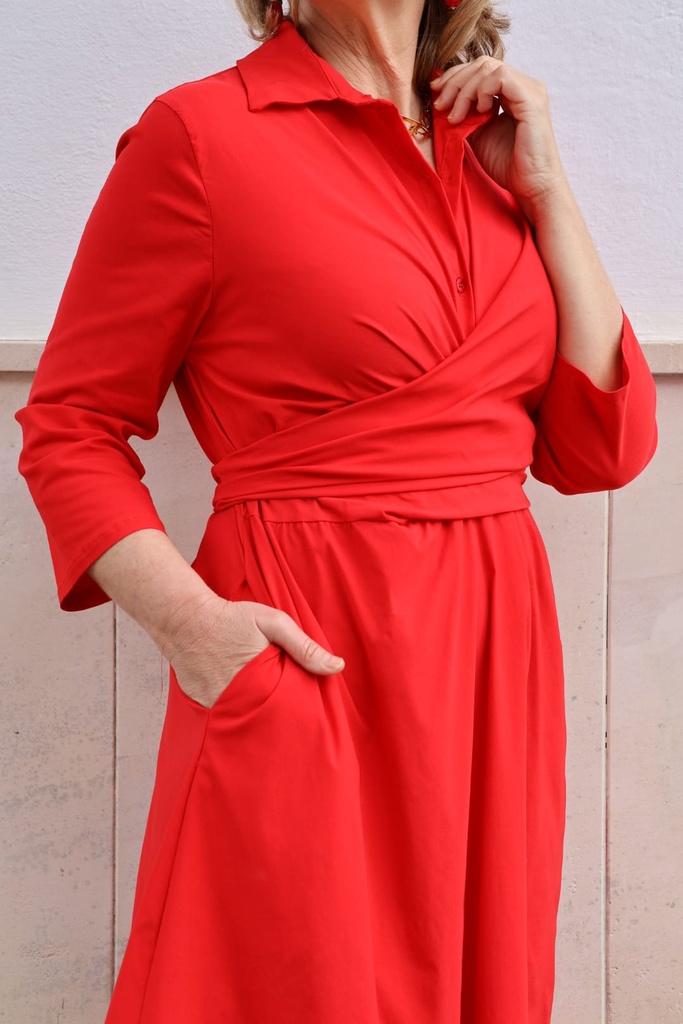 Vestido ELOINA Rojo