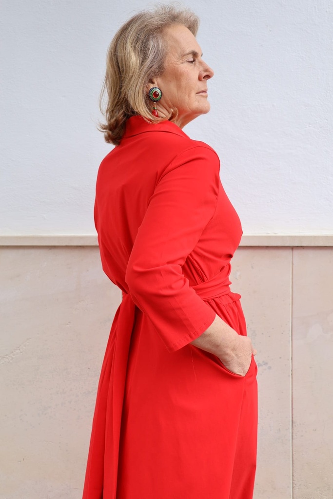 Vestido ELOINA Rojo