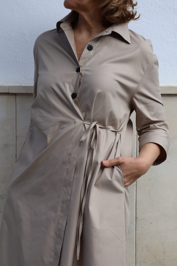 Vestido SIMONA Beige
