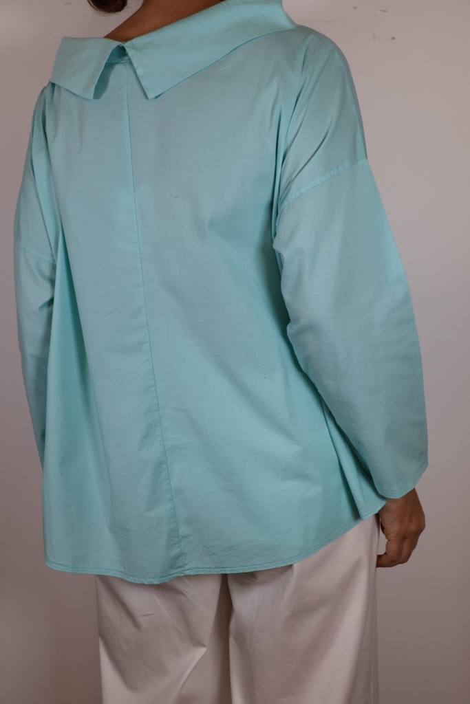 Camisa XIMENA Turquesa