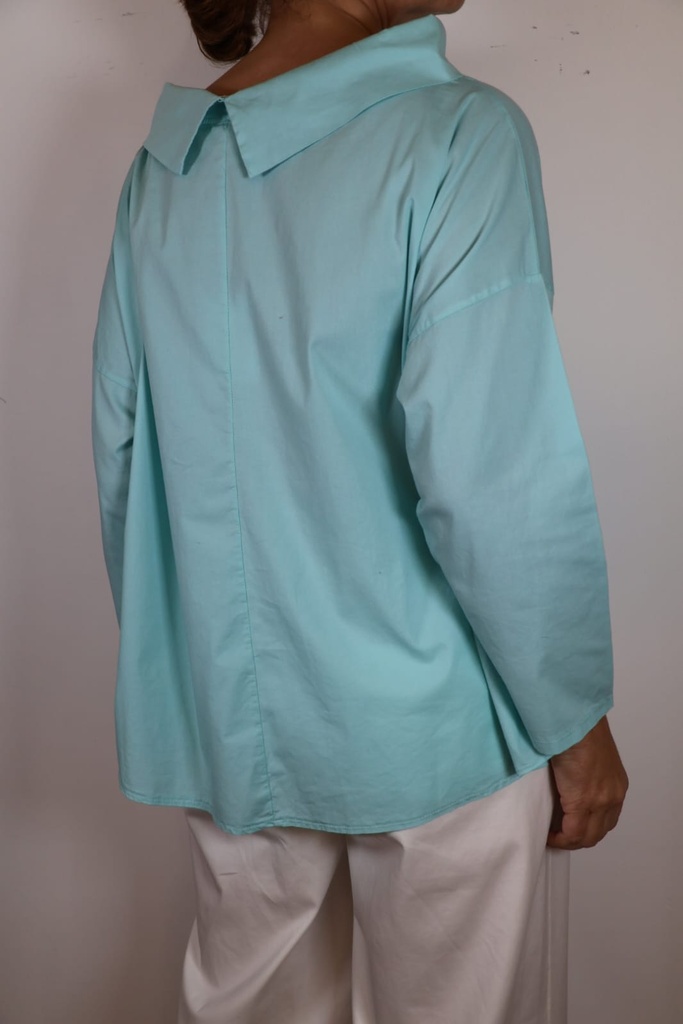 Camisa XIMENA Turquesa