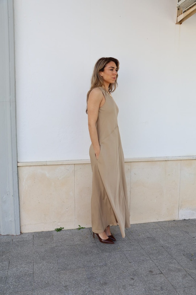 Vestido GLORIA Beige