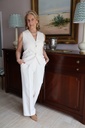 Pantalón MILENA Crep Blanco