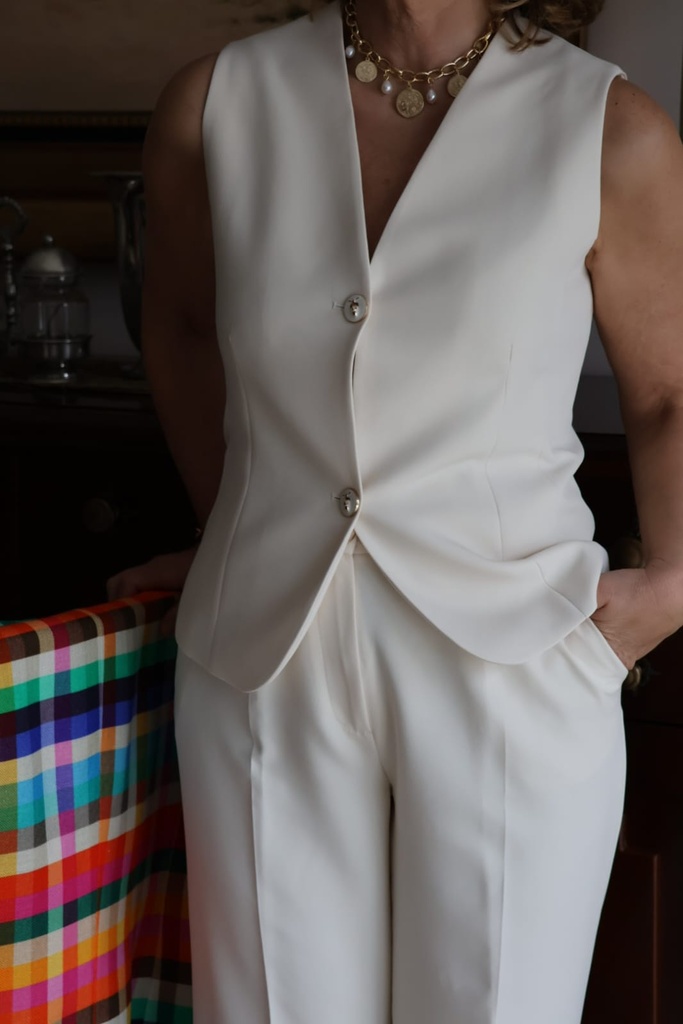 Chaleco ELEANOR Blanco