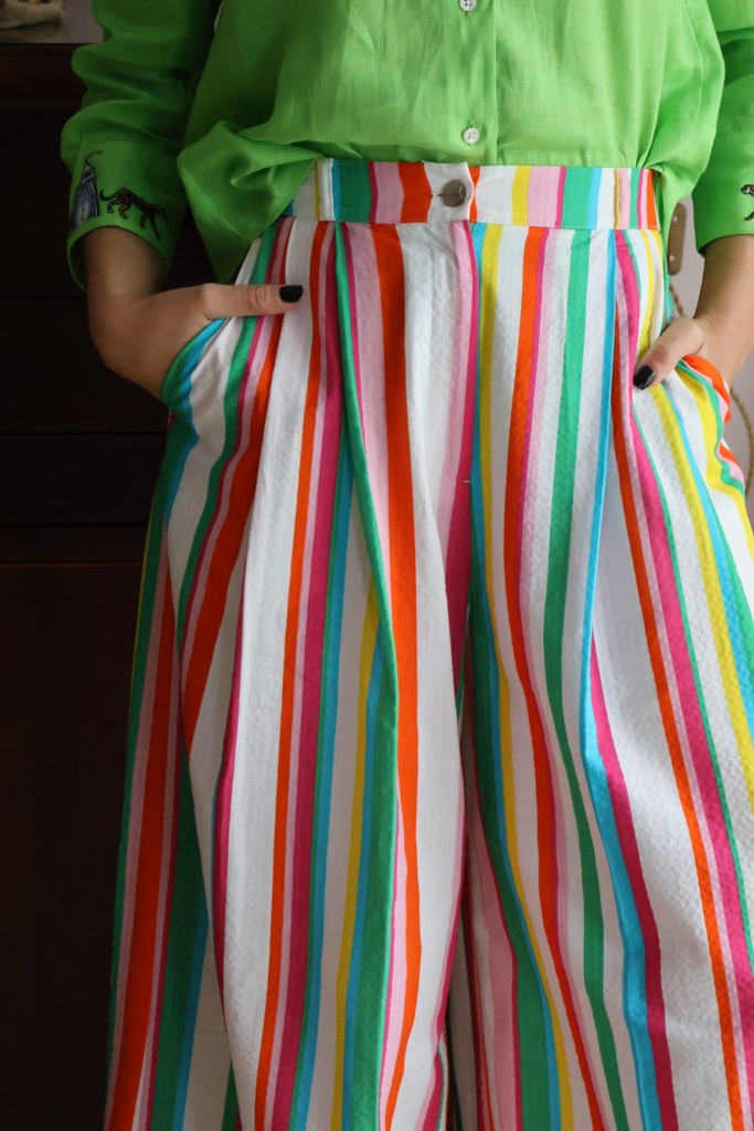 Pantalón SEERSUCKER