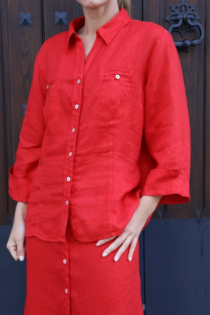 Camisa CHIARA Rojo