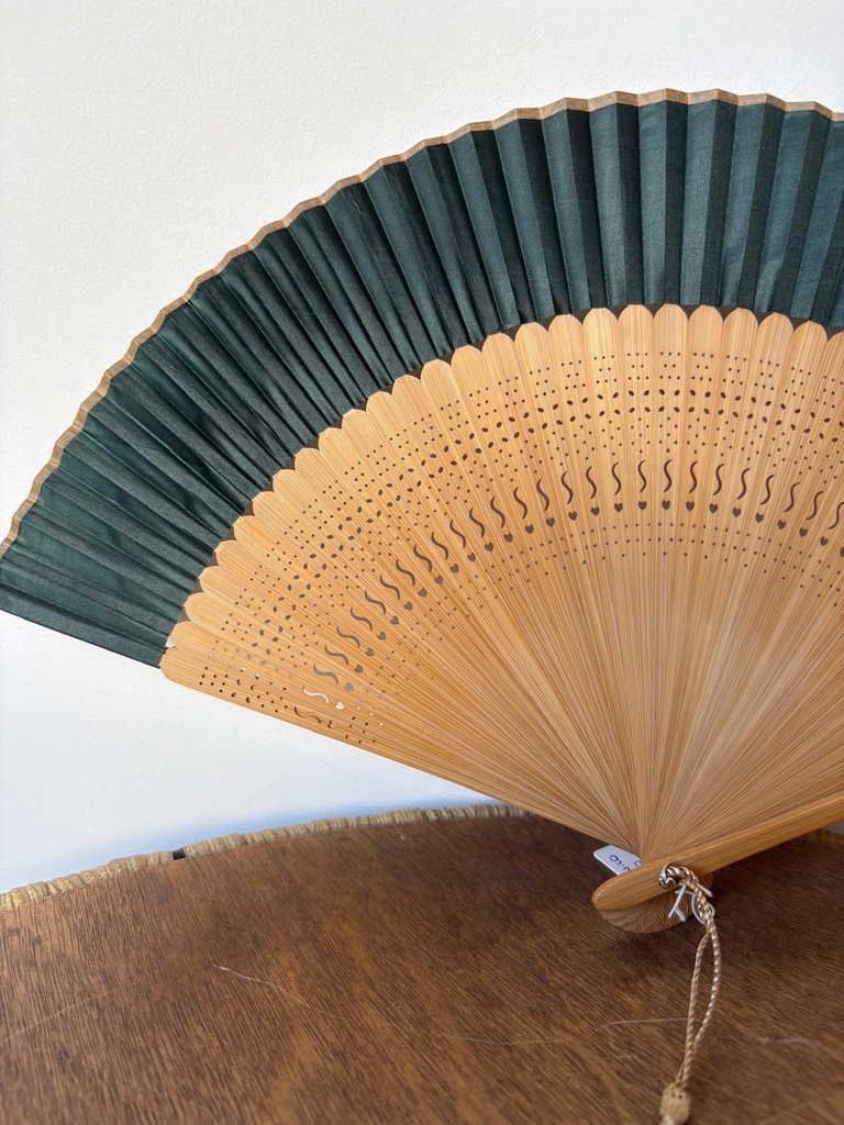 Abanico LISO Verde