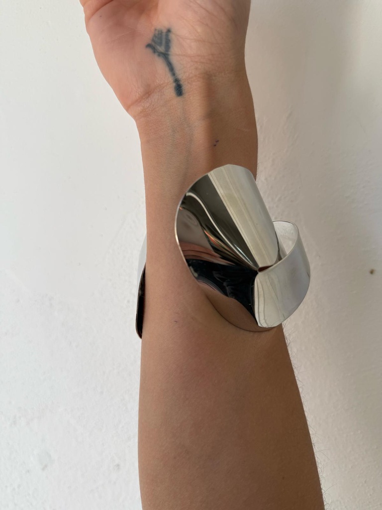 Brazalete ENTRELAZADO Plata