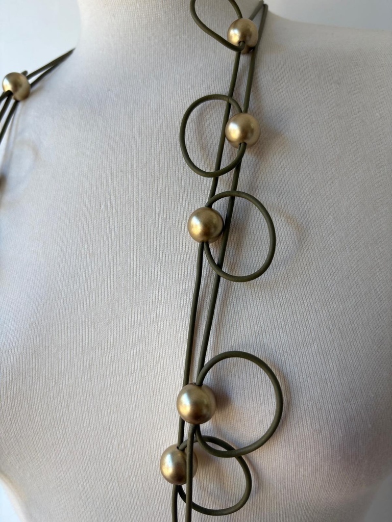Collar FIRMAMENTO Kaki