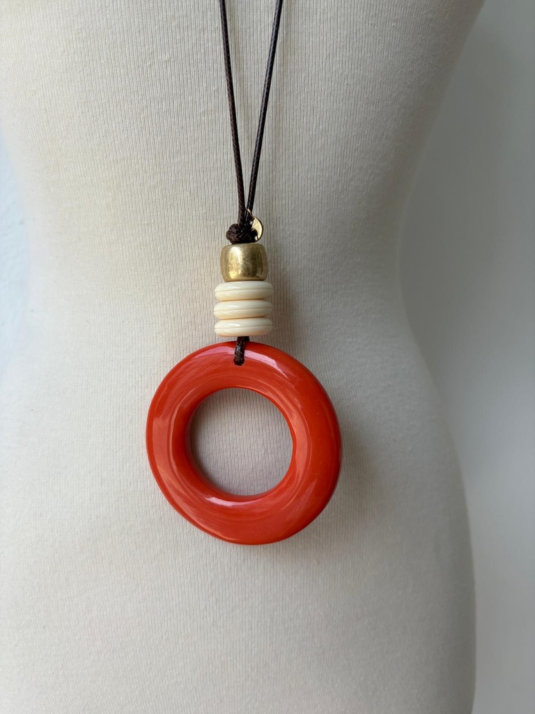 Collar DONUT Naranja