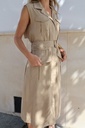Vestido CAZADORA Beig