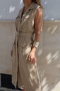 Vestido CAZADORA Beig