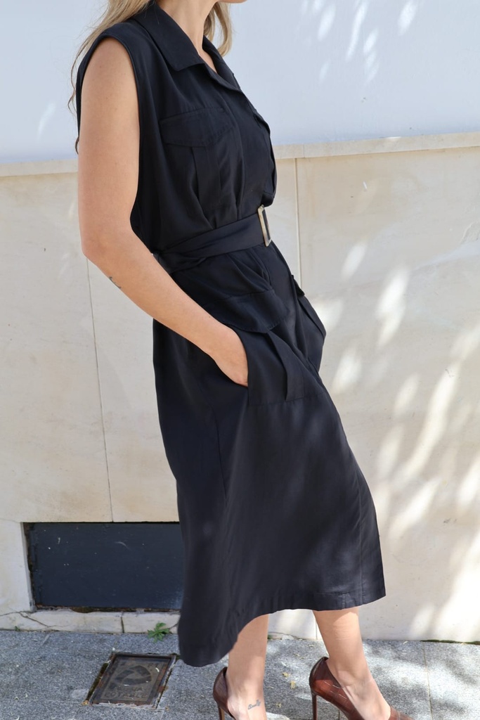 Vestido CAZADORA Negro