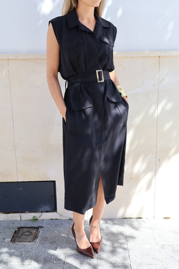 Vestido CAZADORA Negro