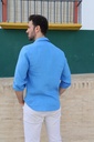 Camisa NAPOLEÓN Celeste