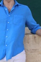 Camisa NAPOLEÓN Celeste