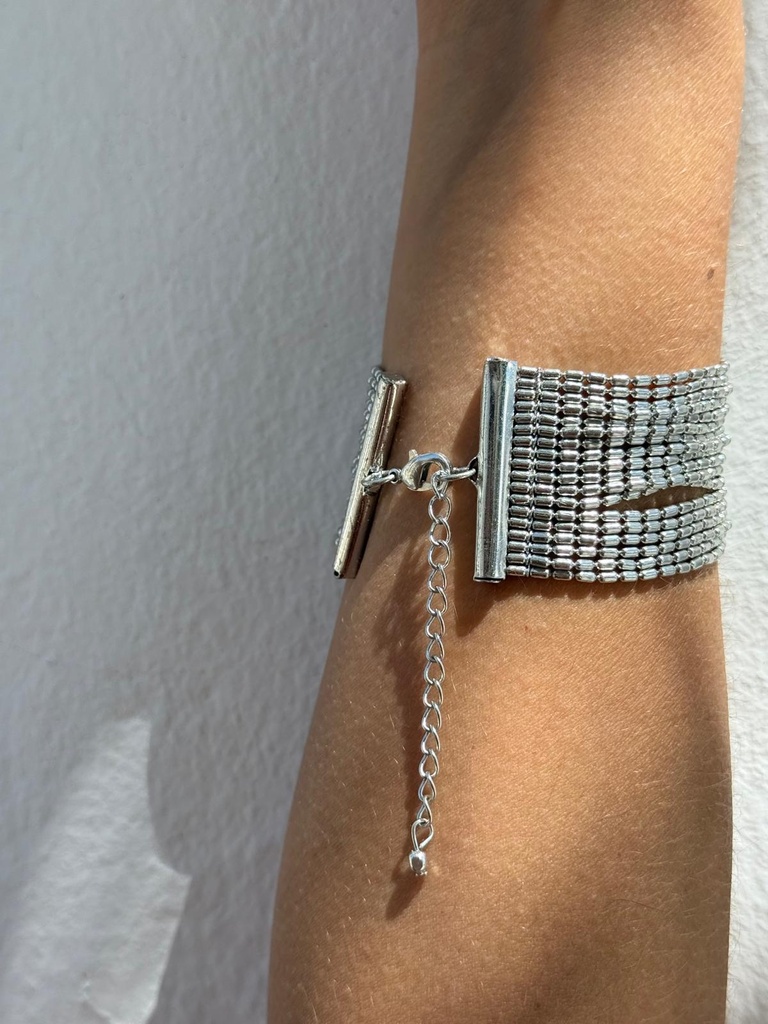 Pulsera RAMSÉS Plateado