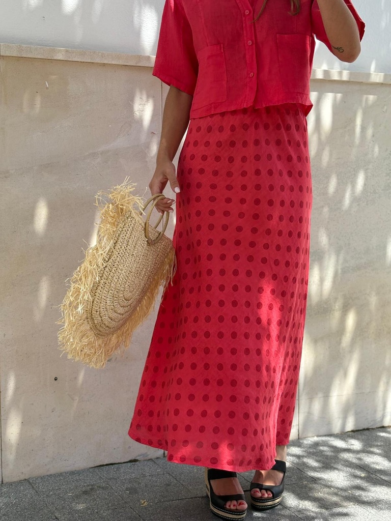 Falda TOSCANA Roja
