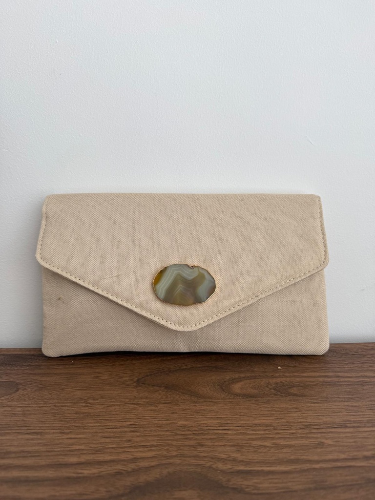 Bolso MEDALLON Marfil