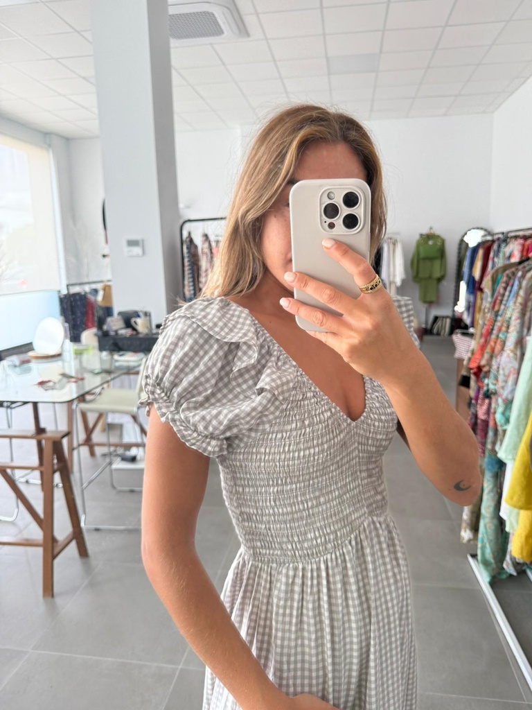Vestido ALESANDRA Gris