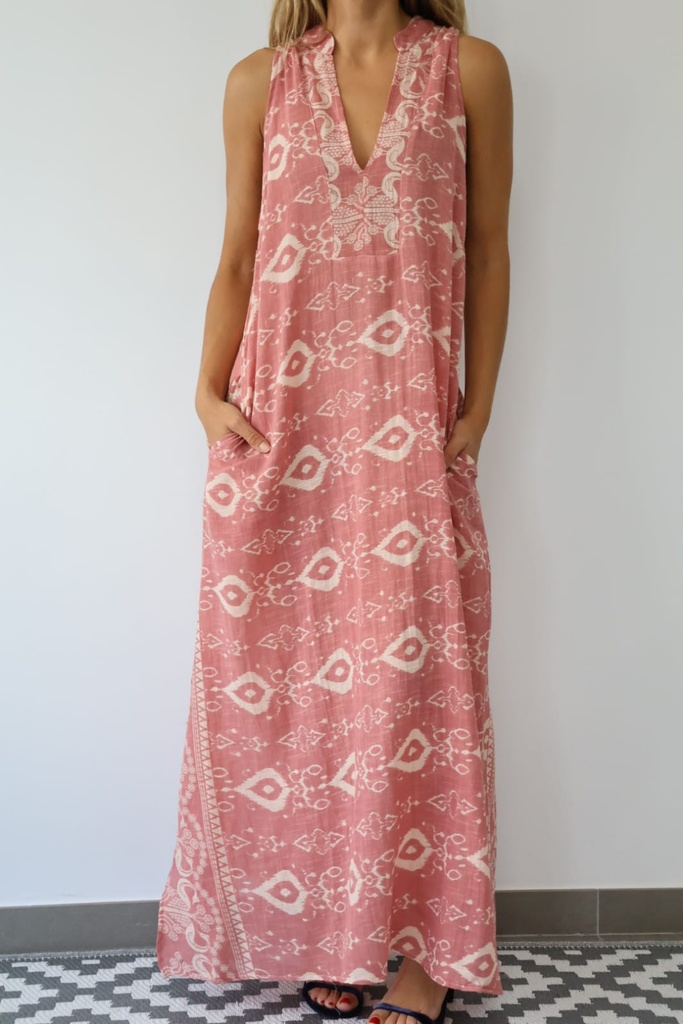 Vestido MANTRA Coral