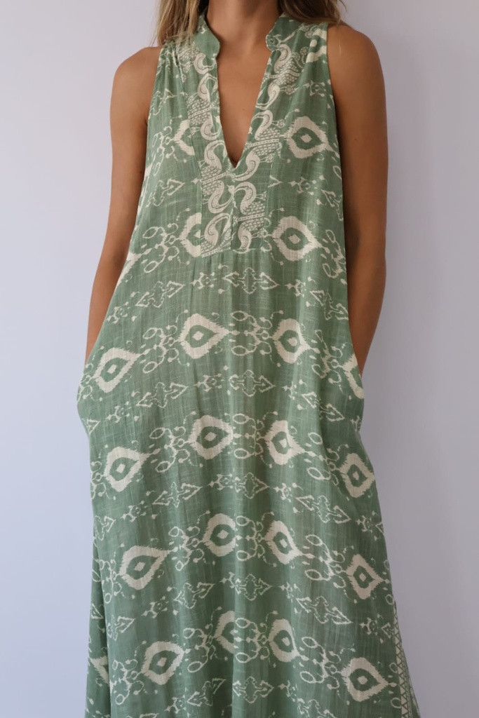Vestido MANTRA Kaki