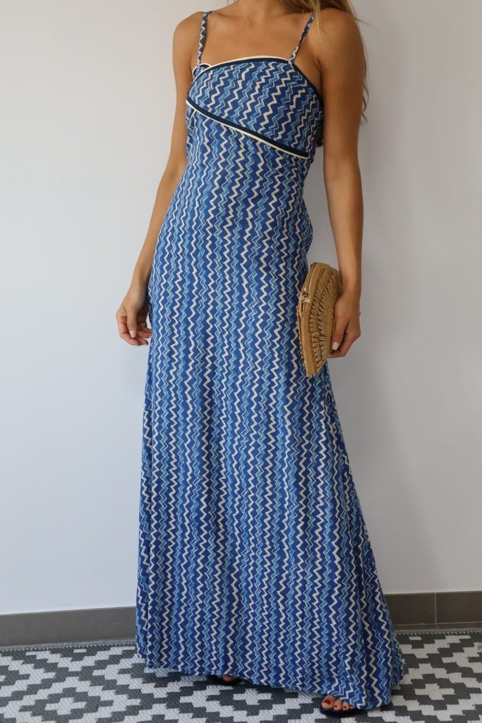 Vestido TEJAS Azul