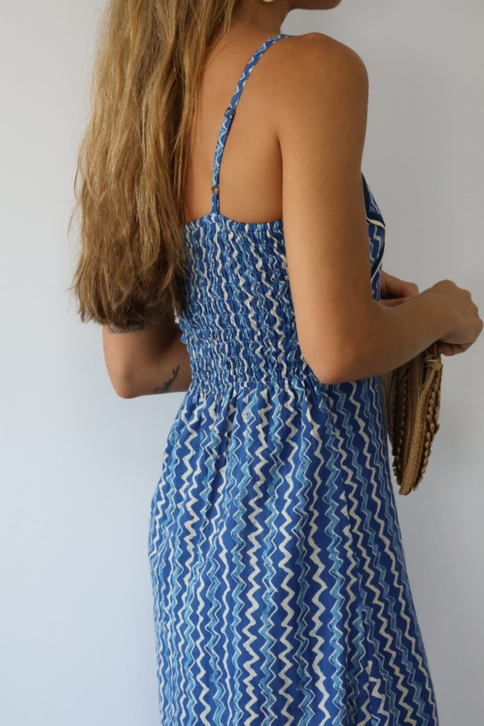 Vestido TEJAS Azul