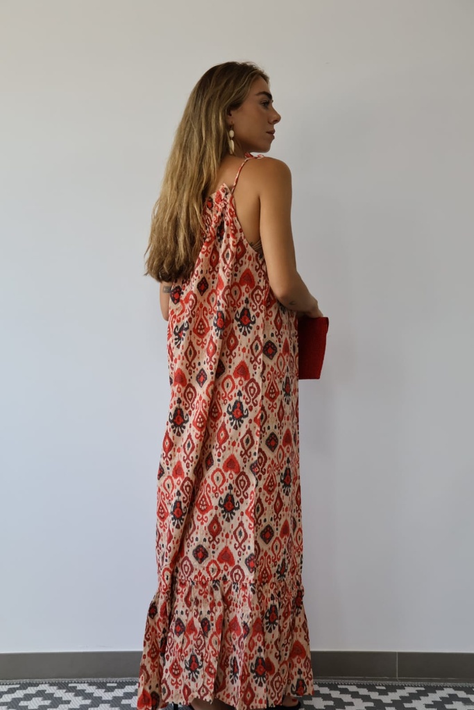 Vestido MANDALA Teja