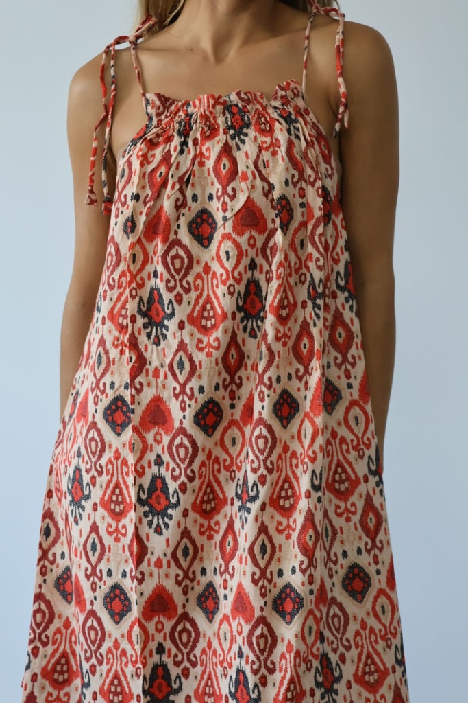 Vestido MANDALA Teja