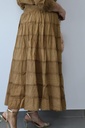 Falda ESMERALDA Camel