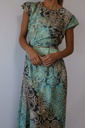 Vestido DRAGÓN Verde Agua