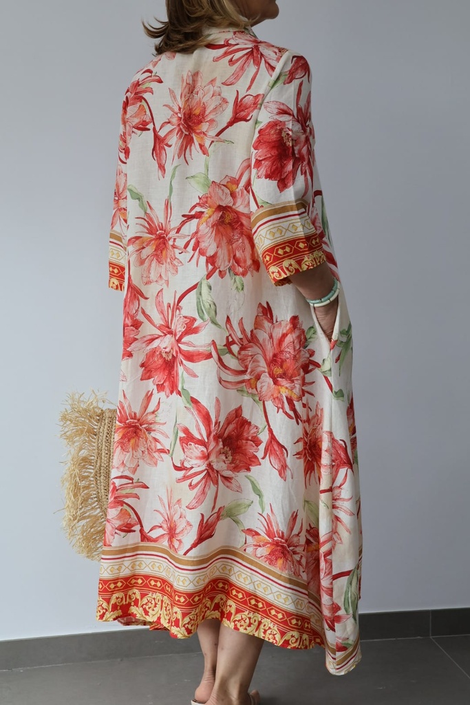Vestido CAMPIÑA rojo