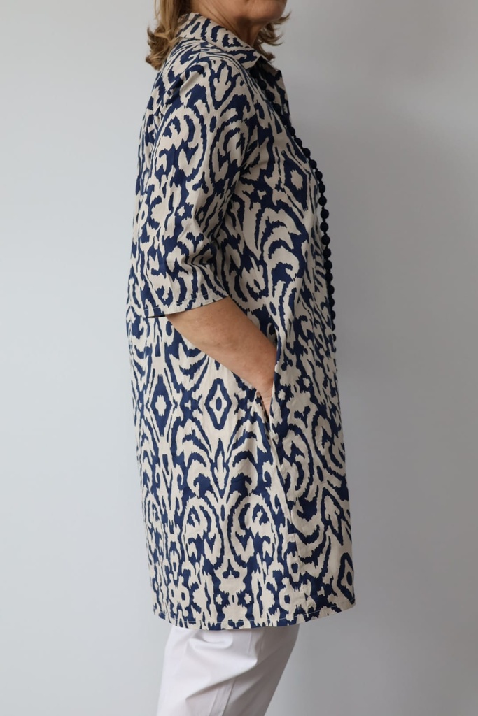 Vestido LABERINTO marfil