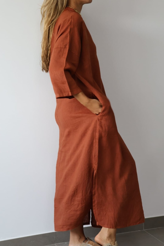 Vestido DOHA Arcilla