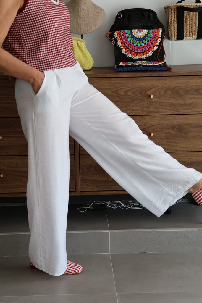 Pantalón ALBI Blanco