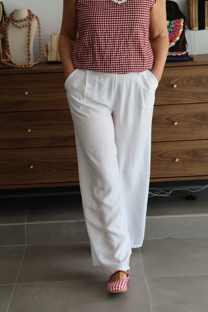 Pantalón ALBI Blanco