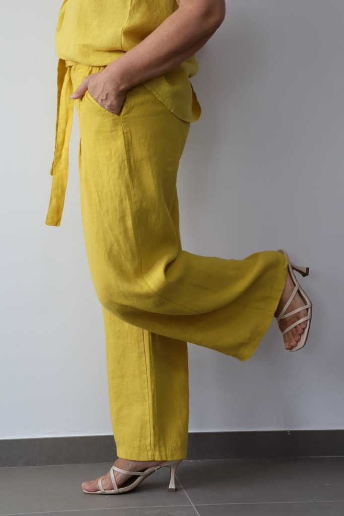 Pantalón ROSALÍA Mostaza