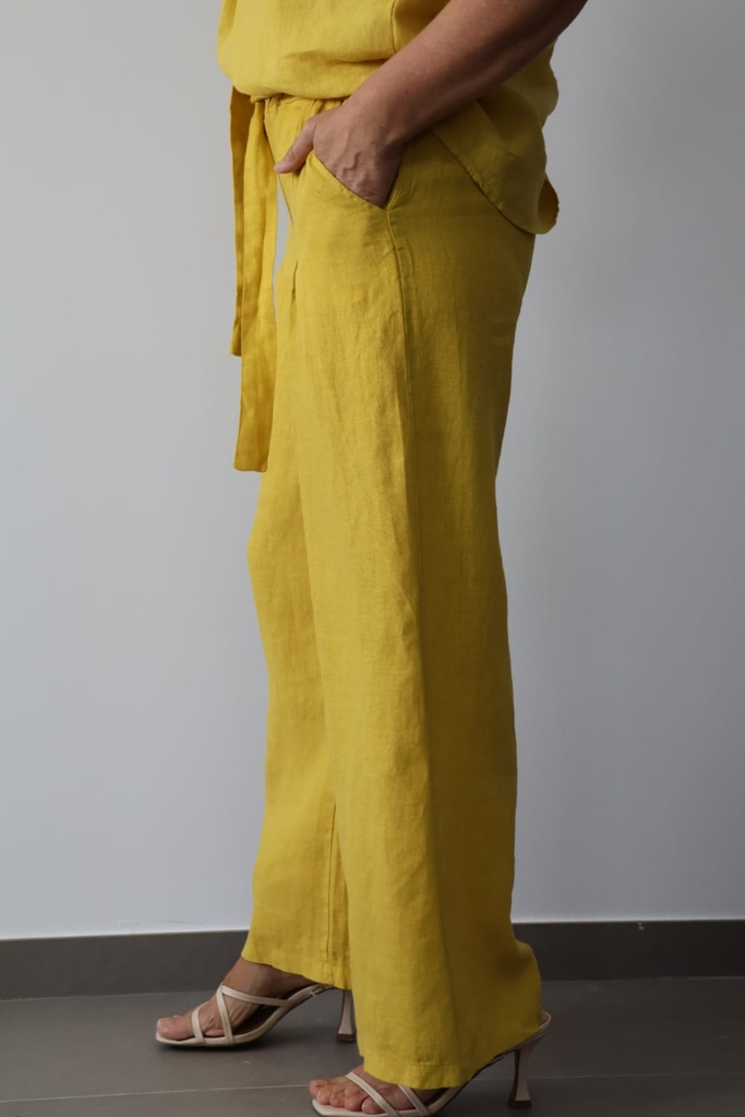 Pantalón ROSALÍA Mostaza