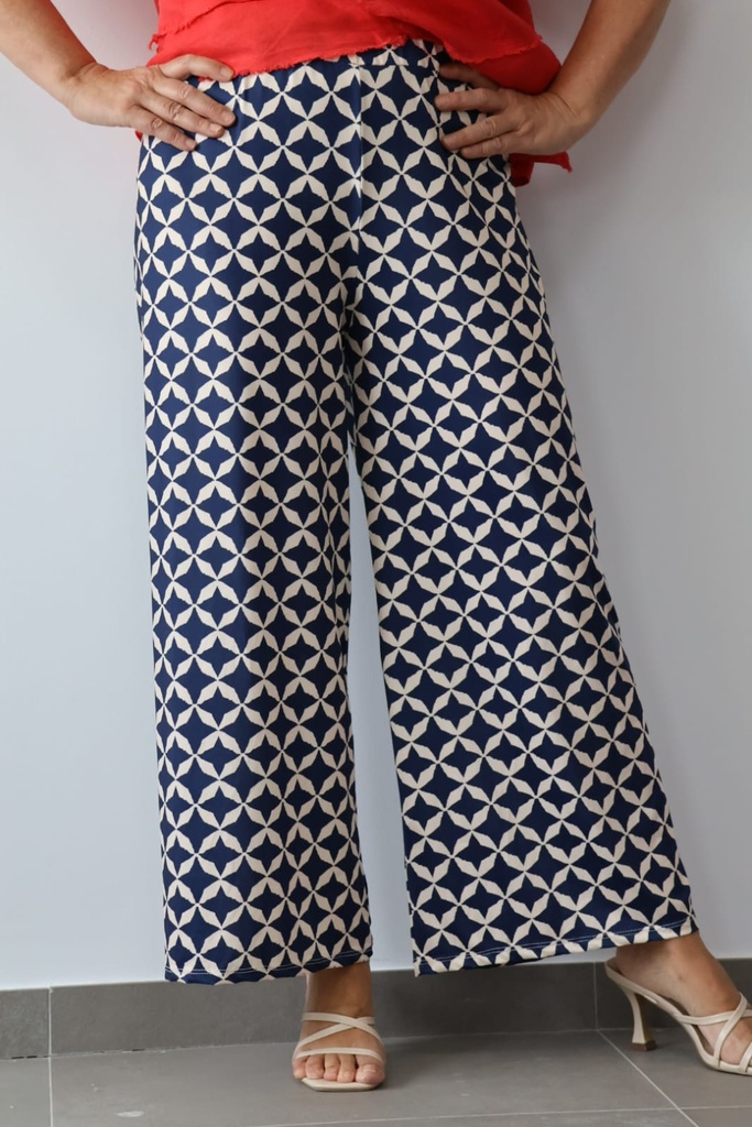 Pantalón AZULEJOS Azul