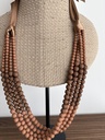Collar DAMA Marron