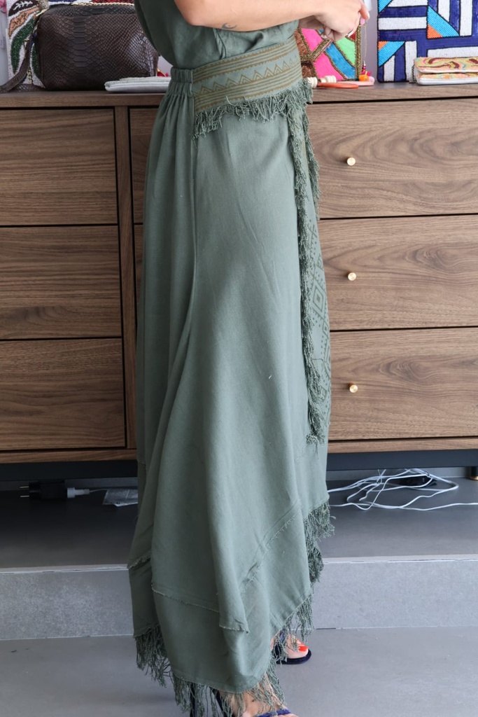 Falda INCA Verde