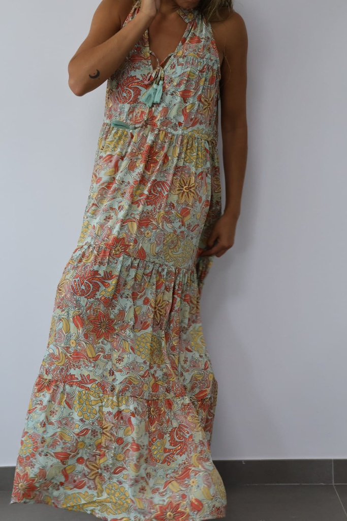 Vestido ALCAZABA Coral