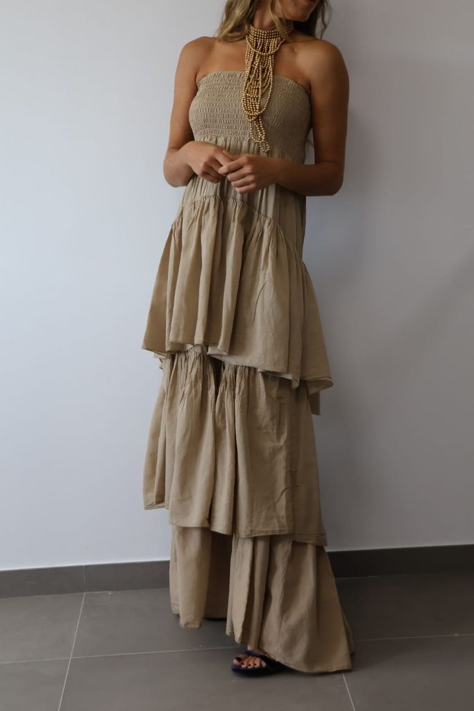 Vestido RAFIKI Camel