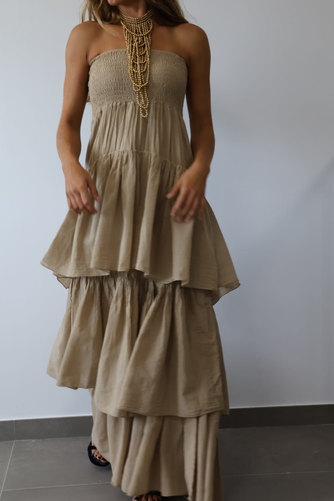 Vestido RAFIKI Camel