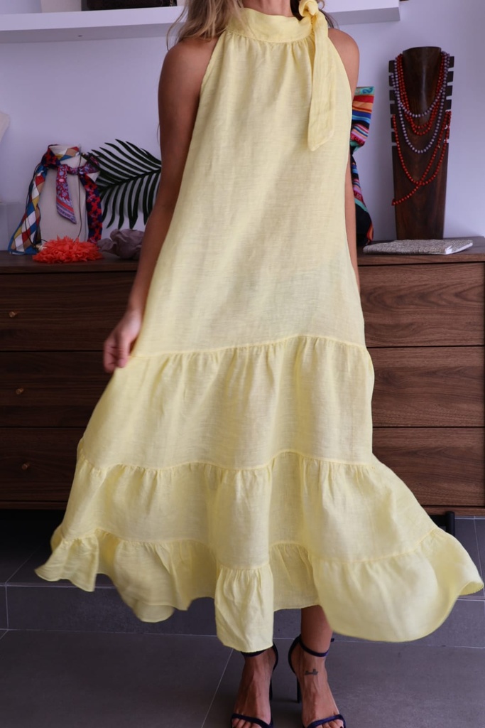 Vestido FLAVIA Amarillo